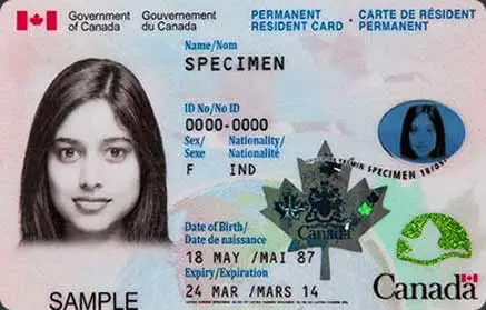 Permanent Residence Card